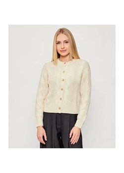 POLO RALPH LAUREN Wełniany kardigan | Regular Fit | z dodatkiem kaszmiru ze sklepu Gomez Fashion Store w kategorii Swetry damskie - zdjęcie 186704027