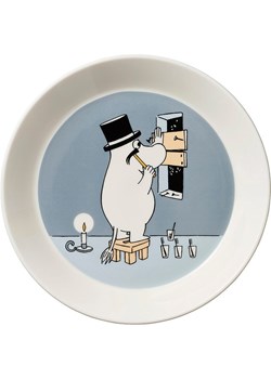 Moomin Talerzyk deserowy &quot;Moominpappa&quot; w kolorze niebieskoszarym - Ø 19 cm ze sklepu Limango Polska w kategorii Naczynia - zdjęcie 186705028