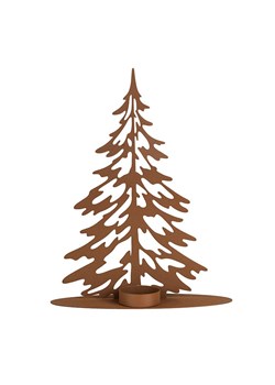 Hollybell Świecznik w kolorze rdzawobrązowym - 23,5 x 30 x 8 cm ze sklepu Limango Polska w kategorii Świeczniki - zdjęcie 186705205