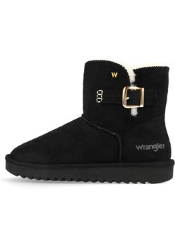 Wrangler Botki zimowe "Elsa" w kolorze czarnym ze sklepu Limango Polska w kategorii Buty zimowe dziecięce - zdjęcie 186705359