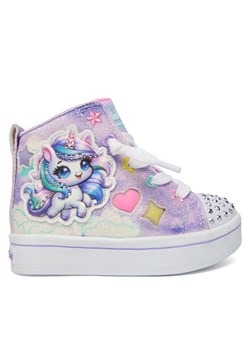 Skechers Sneakersy Twi-Lites 2.0 314378N LVMT Fioletowy ze sklepu MODIVO w kategorii Buty sportowe dziecięce - zdjęcie 186705487