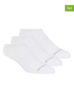 Skechers Skarpety (3 pary) w kolorze białym ze sklepu Limango Polska w kategorii Skarpetki męskie - zdjęcie 186706055