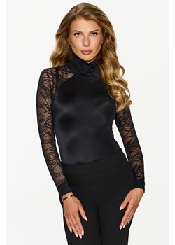 Body klasyczne Lupo 254 czarny ze sklepu kontri.pl w kategorii Body damskie - zdjęcie 186707788
