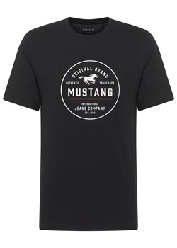 Męski T-Shirt Mustang Style Alex Black 1017333 4142 ze sklepu YouNeedit.pl w kategorii T-shirty męskie - zdjęcie 186707929