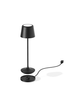 Ledowa lampka akumulatorowa do restauracji LUNA MICRO w czarnym macie 6 sztuk/komplet ze sklepu Lysne w kategorii Lampy stołowe - zdjęcie 186708278