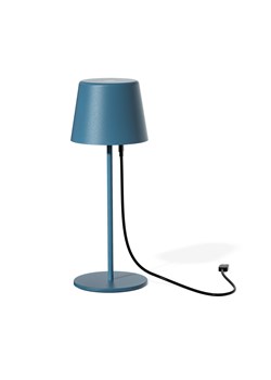 Lampka stołowa LED bez kabla PAOLA 300 w kolorze niebieskim 6 sztuk/komplet ze sklepu Lysne w kategorii Lampy stołowe - zdjęcie 186708287