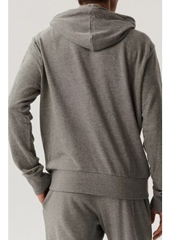 Atlantic bluza dresowa męska HMT-001-SZARY MELANŻ CIEMNY, Kolor ciemny szary, Rozmiar XL, ATLANTIC ze sklepu Intymna w kategorii Bluzy męskie - zdjęcie 186709469