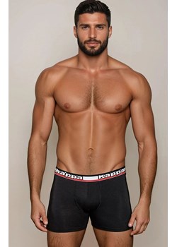 Kappa 2-pack sportowe bokserki męskie bawełniane K1214, Kolor czarny, Rozmiar S, Kappa ze sklepu Intymna w kategorii Majtki męskie - zdjęcie 186709515