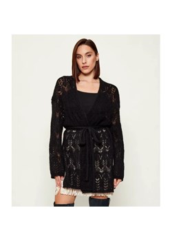 AKEP Wełniany kardigan | Loose fit ze sklepu Gomez Fashion Store w kategorii Swetry damskie - zdjęcie 186710317