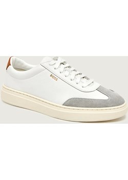 BOSS BLACK Skórzane sneakersy Kieran_Tenn_sdgral | zamsz ze sklepu Gomez Fashion Store w kategorii Buty sportowe męskie - zdjęcie 186710369