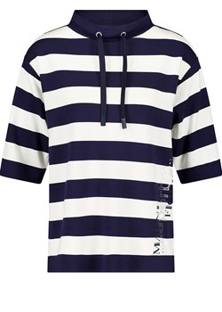 Gerry Weber Koszulka w kolorze granatowo-białym ze sklepu Limango Polska w kategorii Bluzki damskie - zdjęcie 186710485