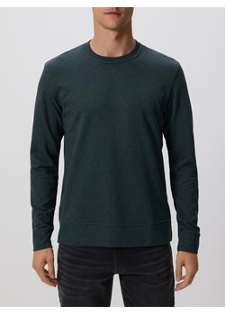 Reserved - Longsleeve regular - ciemnozielony ze sklepu Reserved w kategorii T-shirty męskie - zdjęcie 186712078