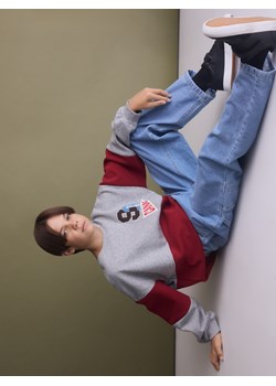 Reserved - Ocieplana bluza z nadrukiem - jasnoszary ze sklepu Reserved w kategorii Bluzy chłopięce - zdjęcie 186712418