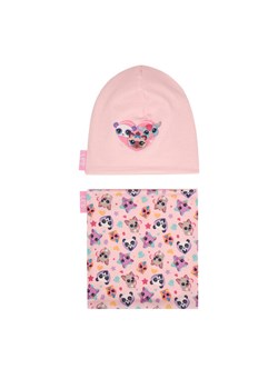 Komplet czapka i komin LITTLEST PET SHOP CEO-ACCCS-AW25-320LPS Różowy ze sklepu eobuwie.pl w kategorii Czapki dziecięce - zdjęcie 186712986