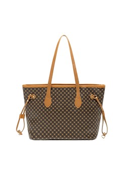 duża Torebka damska Shopper JS78 brązowa ze sklepu butyolivier w kategorii Torby Shopper bag - zdjęcie 186715316