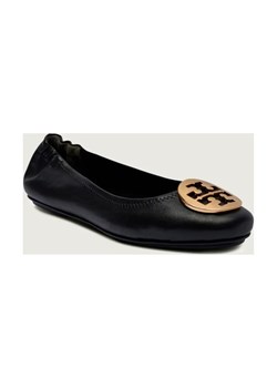 TORY BURCH Skórzane baleriny MINNIE TRAVEL ze sklepu Gomez Fashion Store w kategorii Balerinki - zdjęcie 186715417