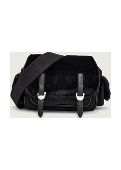 Coccinelle Torebka na ramię Campus | shearling | z dodatkiem skóry ze sklepu Gomez Fashion Store w kategorii Listonoszki - zdjęcie 186715419