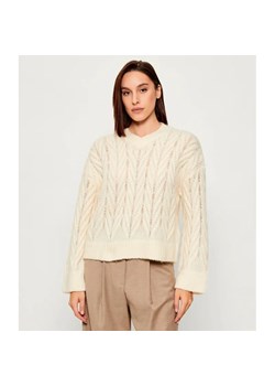 MAX&Co. Wełniany sweter CLAVIER | Regular Fit ze sklepu Gomez Fashion Store w kategorii Swetry damskie - zdjęcie 186715538