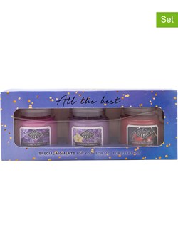 Candle Brothers Świece zapachowe (3 szt.) &quot;All the best&quot; - 3 x 85 g ze sklepu Limango Polska w kategorii Świece i dyfuzory - zdjęcie 186716227