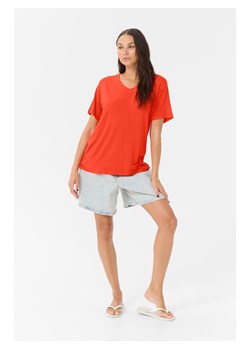 Kaffe Koszulka w kolorze czerwonym ze sklepu Limango Polska w kategorii Bluzki damskie - zdjęcie 186716487