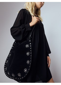 Reserved - Torebka na ramię z ćwiekami - czarny - id: 016IJ-99X - marki Reserved - 186717206 Reserved - Torebka na ramię z ćwiekami - czarny ze sklepu Reserved w kategorii Listonoszki - zdjęcie 186717206