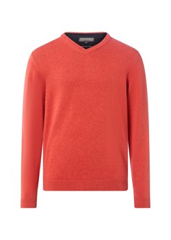 Finshley & Harding Sweter z zawartością kaszmiru Mężczyźni Bawełna pomarańczowy marmurkowy ze sklepu vangraaf w kategorii Swetry męskie - zdjęcie 186717456