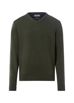 Finshley & Harding Sweter z zawartością kaszmiru Mężczyźni Bawełna jodłowy marmurkowy ze sklepu vangraaf w kategorii Swetry męskie - zdjęcie 186717457