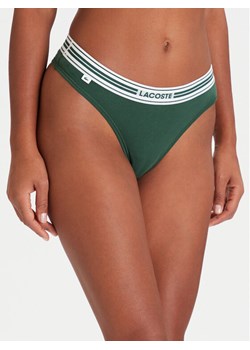 Lacoste Stringi 8F5198 Zielony ze sklepu MODIVO w kategorii Majtki damskie - zdjęcie 186718687