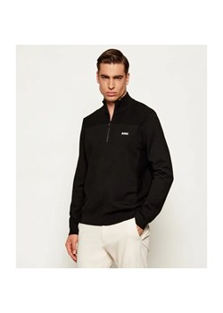 BOSS GREEN Sweter KN_Momentum-X QZ | Regular Fit | z dodatkiem wełny ze sklepu Gomez Fashion Store w kategorii Swetry męskie - zdjęcie 186720839