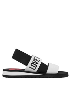 LOVE MOSCHINO Sandały JA16033G0MJN410A Biały ze sklepu MODIVO w kategorii Sandały damskie - zdjęcie 186720888