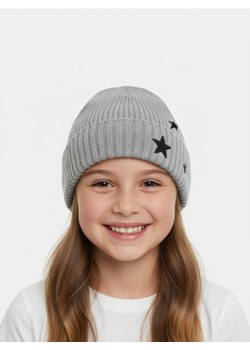 Sinsay - Prążkowana czapka beanie - szary ze sklepu Sinsay w kategorii Czapki dziecięce - zdjęcie 186721856
