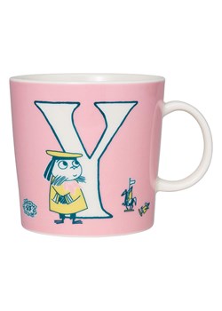 Moomin Kubek &quot;Y&quot; w kolorze jasnoróżowym - 400 ml ze sklepu Limango Polska w kategorii Dzbanki i zaparzacze - zdjęcie 186722305