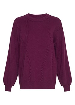 MOSS COPENHAGEN Sweter w kolorze fioletowym ze sklepu Limango Polska w kategorii Swetry damskie - zdjęcie 186722376