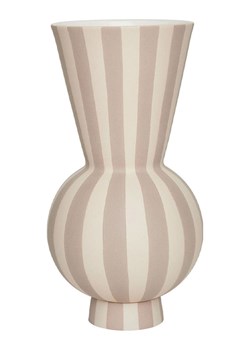 OYOY living design Wazon &quot;Toppu&quot; w kolorze jasnobrązowym - wys. 28 cm ze sklepu Limango Polska w kategorii Wazony - zdjęcie 186722647