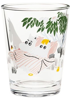Moomin Szklanka &quot;Relaxing&quot; ze wzorem - 220 ml ze sklepu Limango Polska w kategorii Naczynia - zdjęcie 186722689