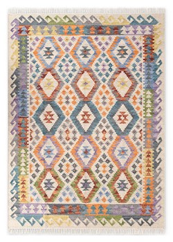 Hanse Home Wełniany dywan &quot;Oasis&quot; w kolorze kremowo-niebiesko-fioletowym ze sklepu Limango Polska w kategorii Dywany - zdjęcie 186723898