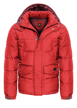 LEE PUFFER JACKET MĘSKA KURTKA ZIMOWA WARP RED L87XUMKG 112122977 ze sklepu YouNeedit.pl w kategorii Kurtki męskie - zdjęcie 186724669