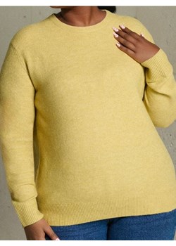Sinsay - Sweter basic z domieszką wełny - żółty ze sklepu Sinsay w kategorii Swetry damskie - zdjęcie 186725299