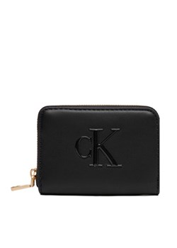 Portfel Calvin Klein LV04F1154G Czarny ze sklepu eobuwie.pl w kategorii Portfele damskie - zdjęcie 186729006