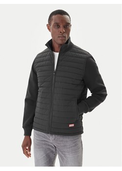 Hunter Kurtka przejściowa Hume Baffle HARM0016251 Czarny Regular Fit ze sklepu MODIVO w kategorii Kurtki męskie - zdjęcie 186729367