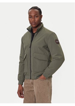 Napapijri Kurtka bomber A-Giovi NP0A88U2 Zielony Regular Fit ze sklepu MODIVO w kategorii Kurtki męskie - zdjęcie 186729478