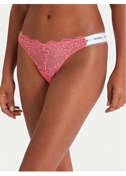 Guess Stringi O3RE08 KBBT0 Różowy - id: 0000305231529 - marki Guess - 186729528 Guess Stringi O3RE08 KBBT0 Różowy ze sklepu MODIVO w kategorii Majtki damskie - zdjęcie 186729528