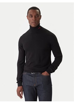 Hugo Golf San Thomas-M 50474174 Czarny Slim Fit ze sklepu MODIVO w kategorii Swetry męskie - zdjęcie 186732406