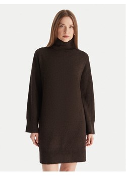 Vero Moda Sukienka dzianinowa Aquarius 10331900 Brązowy Regular Fit ze sklepu MODIVO w kategorii Sukienki - zdjęcie 186732459