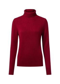 brookshire Sweter damski Kobiety Wełna bordowy jednolity ze sklepu vangraaf w kategorii Swetry damskie - zdjęcie 186733469