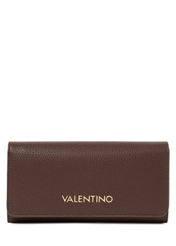 VALENTINO HANDBAGS Portfel damski - Alexia Kobiety mocca wypukły wzór tkaniny ze sklepu vangraaf w kategorii Portfele damskie - zdjęcie 186733475