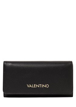 VALENTINO HANDBAGS Portfel damski - Alexia Kobiety czarny wypukły wzór tkaniny ze sklepu vangraaf w kategorii Portfele damskie - zdjęcie 186733476