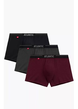 Atlantic 3-pack bokserki męskie 3MH-011-FIOC/CZA/KHAC, Kolor czarny, Rozmiar M, ATLANTIC - id: 214737 - marki atlantic - 186736098 Atlantic 3-pack bokserki męskie 3MH-011-FIOC/CZA/KHAC, Kolor czarny, Rozmiar M, ATLANTIC ze sklepu Primodo w kategorii Majtki męskie - zdjęcie 186736098