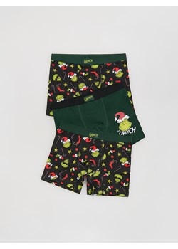 Reserved - Bokserki Grinch 3 pack - czarny - id: 991HI-99X - marki Reserved - 186737499 Reserved - Bokserki Grinch 3 pack - czarny ze sklepu Reserved w kategorii Majtki dziecięce - zdjęcie 186737499
