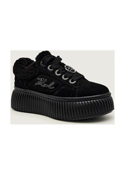 Karl Lagerfeld Sneakersy KREEPER LO | shearling | zamsz ze sklepu Gomez Fashion Store w kategorii Buty sportowe damskie - zdjęcie 186737897